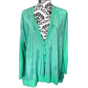 Disney Green Tinkerbell Cardigan